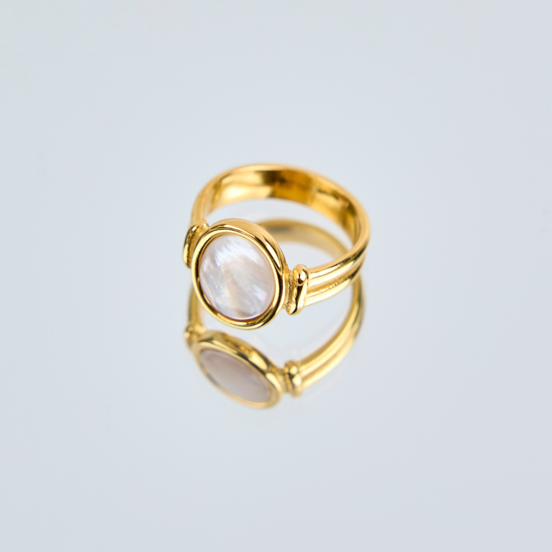 Ring met fijne schakels